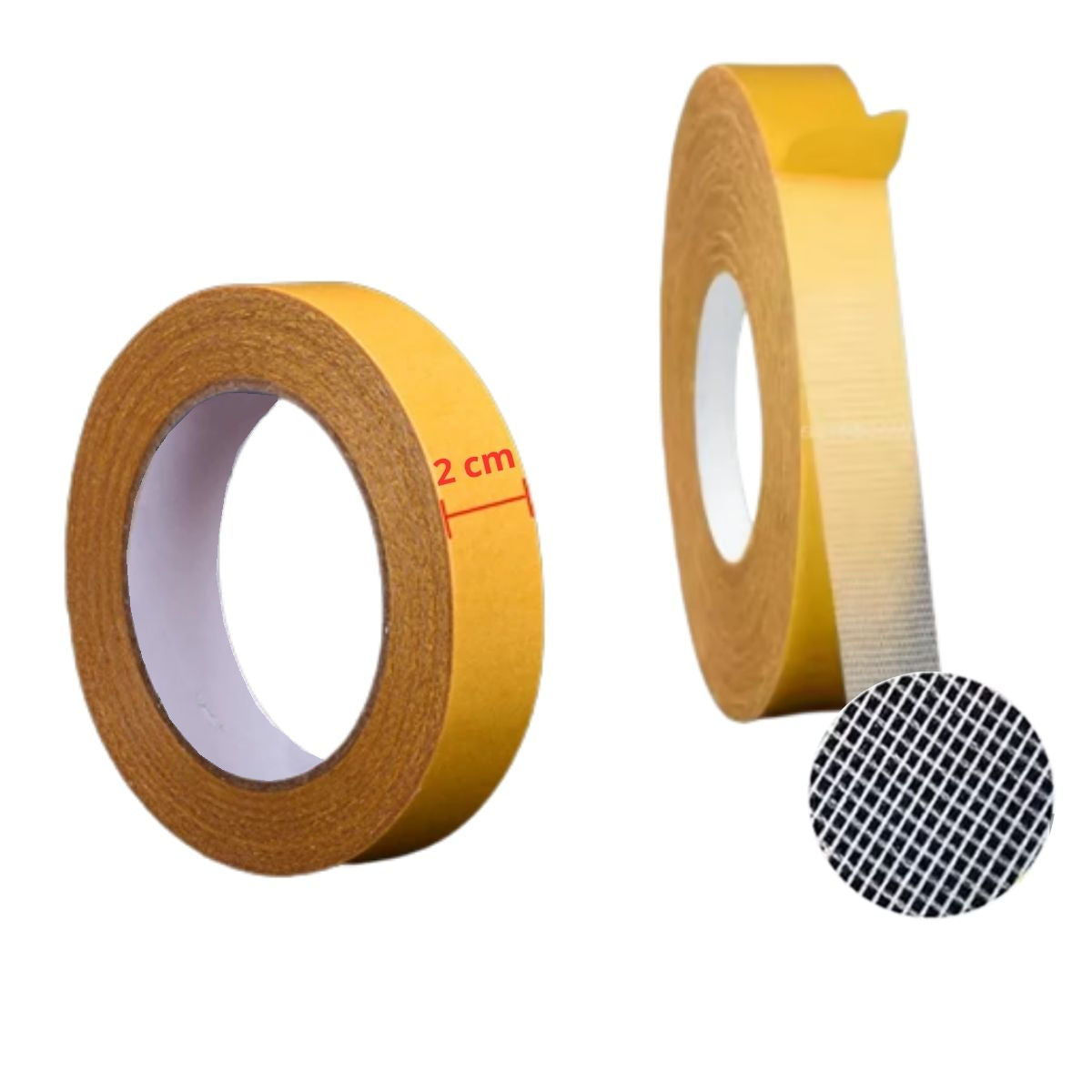 Cinta Adhesiva Doble Cara Extra Fuerte 2 cm Adhesivos / Pegamentos Hobbees
