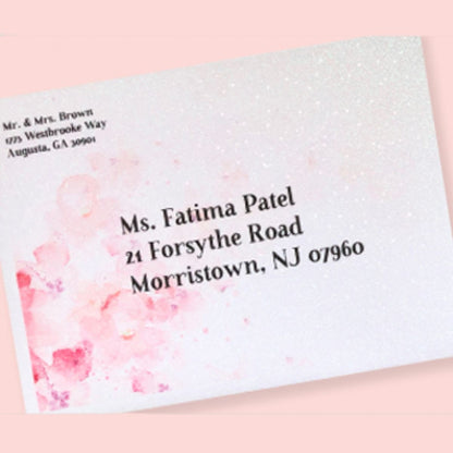 Inkjet Printable Glitter Envelopes A7 / Sobres Glitter Imprimibles Papel Harmony Paper