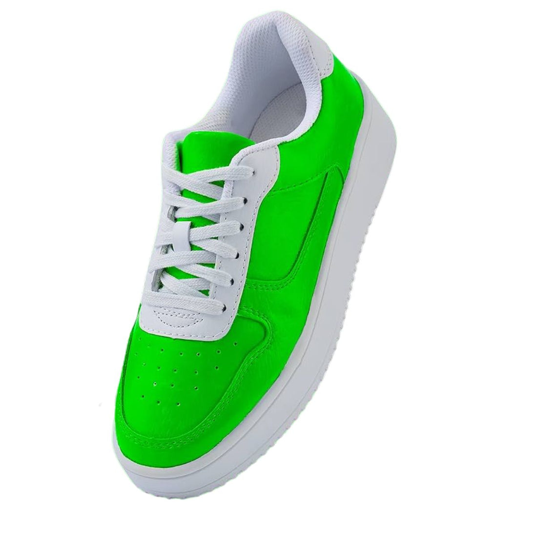 Kicks Studio Shoe Acrylic Paint Neon Green / Pintura AcrÃlica para Cuero, Vinil y Tela Verde Neon Acrìlicos Plaid