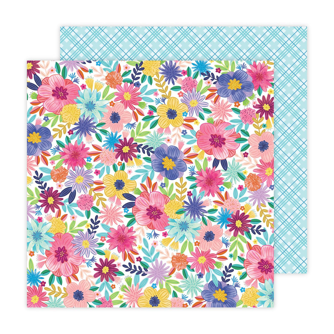 Blooming Wild Paper  Sheet / Hoja de Papel Florecer Salvaje