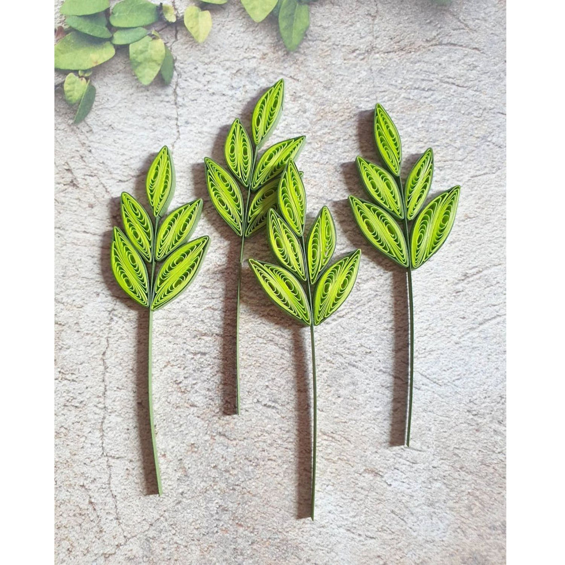 Tiras de Papel para Filigrana 5mm Verde Hierba Filigrana Hobbees