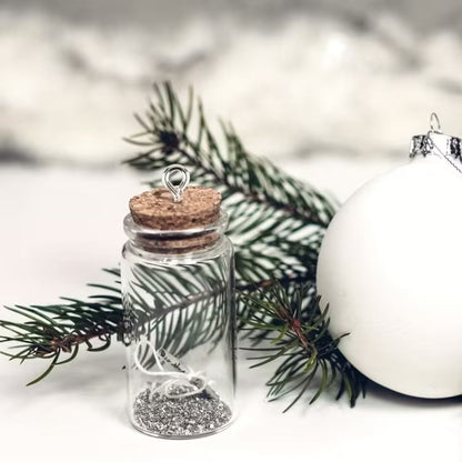 50 Mini Armellas Plateadas Accesorios Hobbees