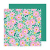 Poppy &amp; Pear Paper Sheet 12&quot; / Hoja de Papel Blissful Blooms
