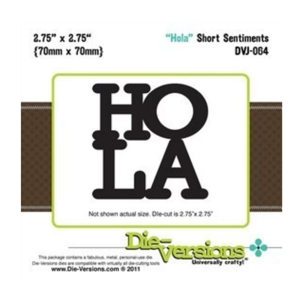 Suaje de Corte Hola Descontinuado Die-versions