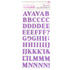Dreamer Alphabet Puffy Stickers / Pegatinas Letras 3D Stickers American Crafts