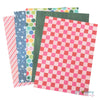 Peppermint Kisses Paper Pad 6&quot;  / Block de Papel Navideño Doble Cara