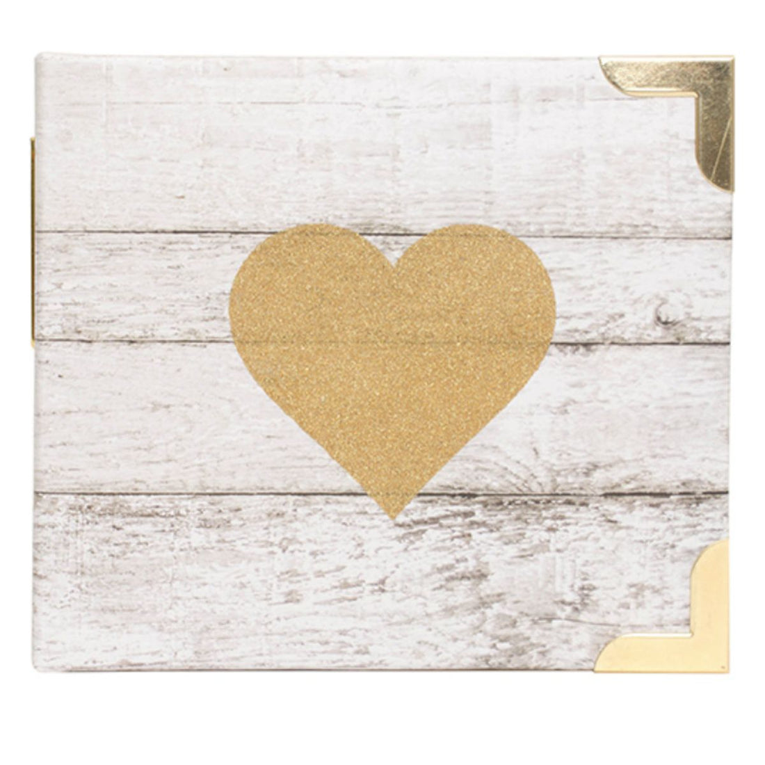 Glitter Heart Album 4" / Mini Álbum Fotográfico Con Glitter Albumes Becky Higgins