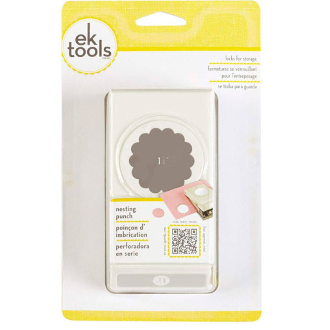 Slim Punch Scalloped Circle 1 1/2" / Perforadora de CÃrculo de Escalopa 3.8 cm Perforadoras Ek Success