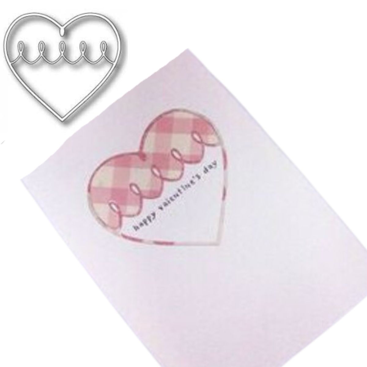 Suaje de Corazón / Cream Puff Heart Die Dados de Corte / Suajes / Troqueles Memory Box