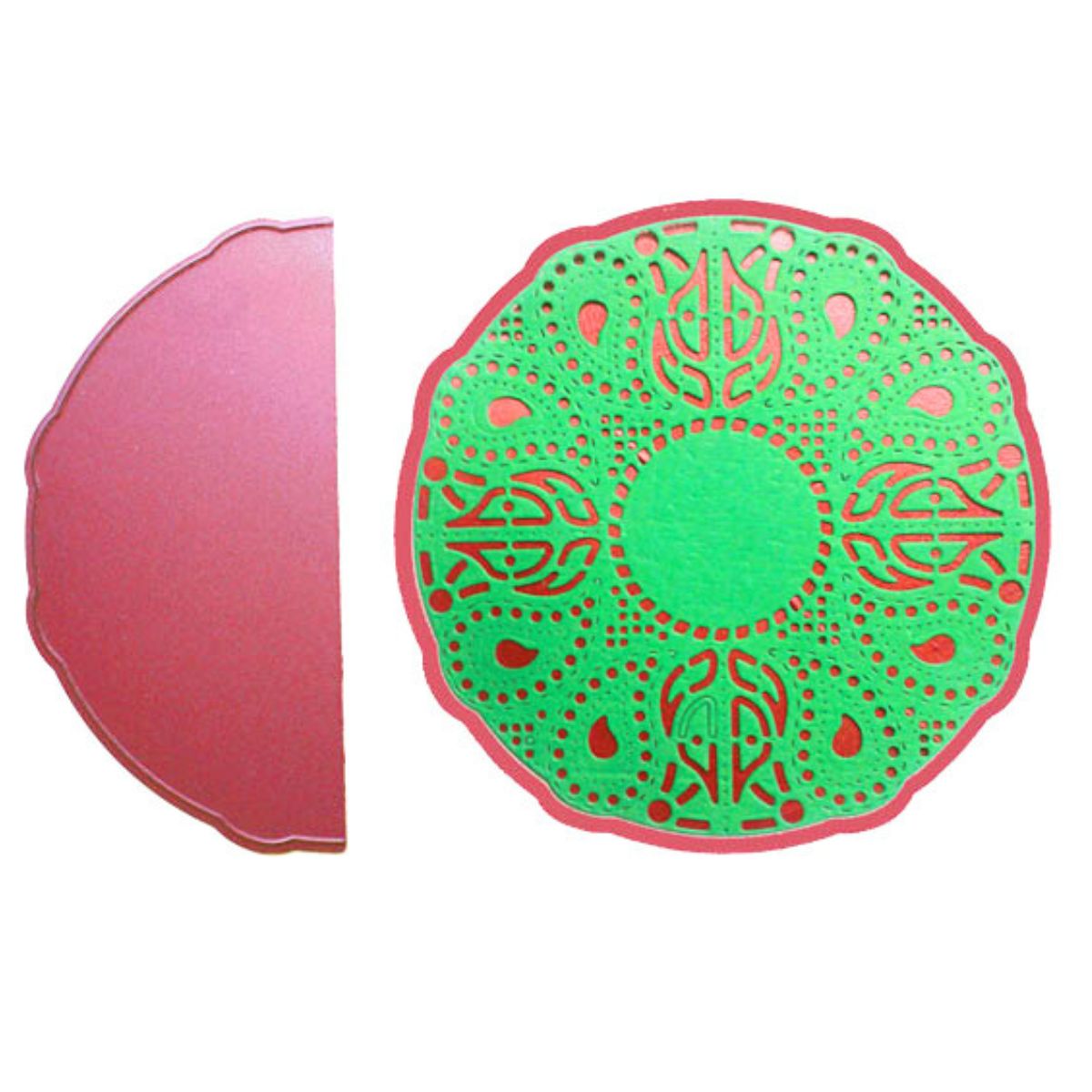 Suaje de Corte de Encaje / Celtic Fire Doily Dies Dados de Corte / Suajes / Troqueles Cheery Lynn Designs