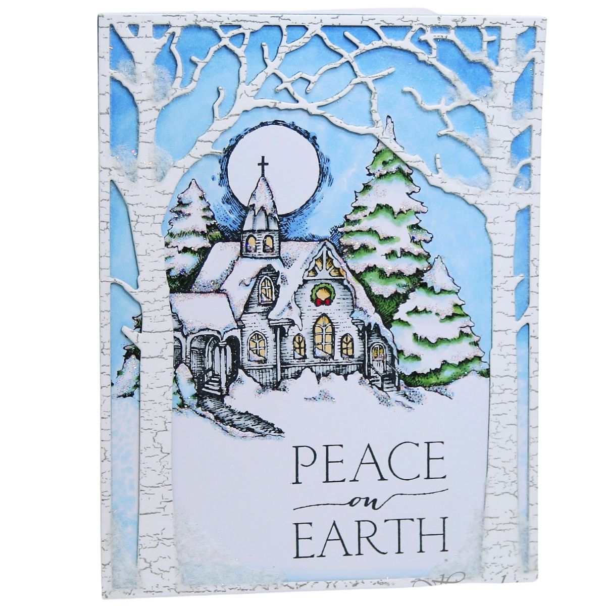 Suaje de Corte de Fondo de Arbol / Grand Forest Archway Dados de Corte / Suajes / Troqueles Memory Box