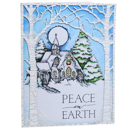 Suaje de Corte de Fondo de Arbol / Grand Forest Archway Dados de Corte / Suajes / Troqueles Memory Box