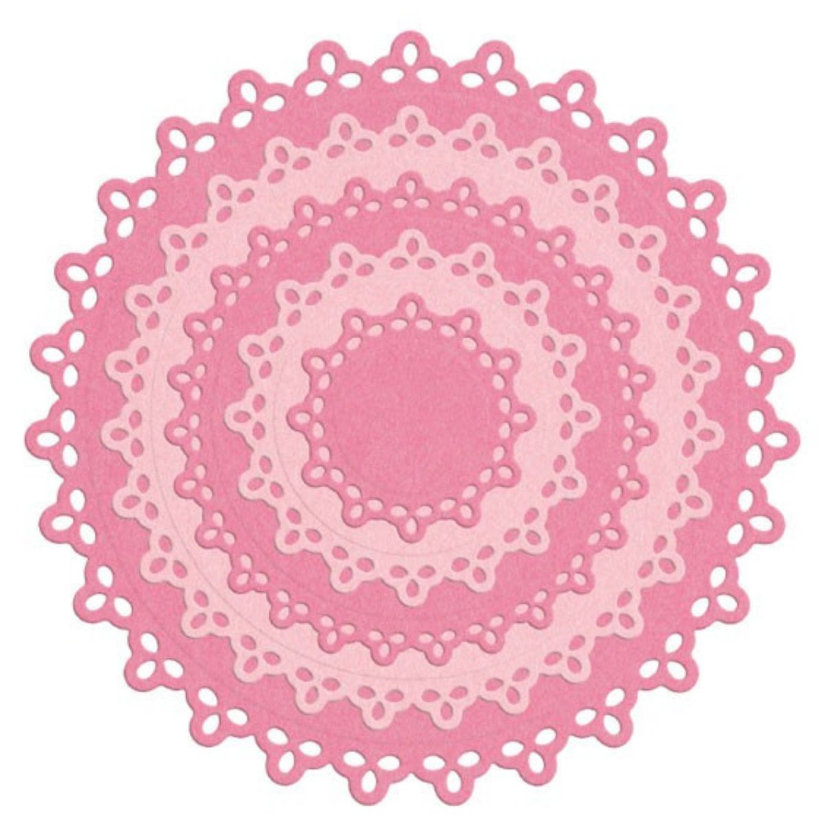 Nesting Dies Doily Circles Dies / Suaje de Corte de Circulo de Encaje Dados de Corte / Suajes / Troqueles LifeStyle Crafts