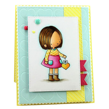 Suaje de Corte de Placa de Corazones / Fluttering Hearts Cover Up Dados de Corte / Suajes / Troqueles Die Namics