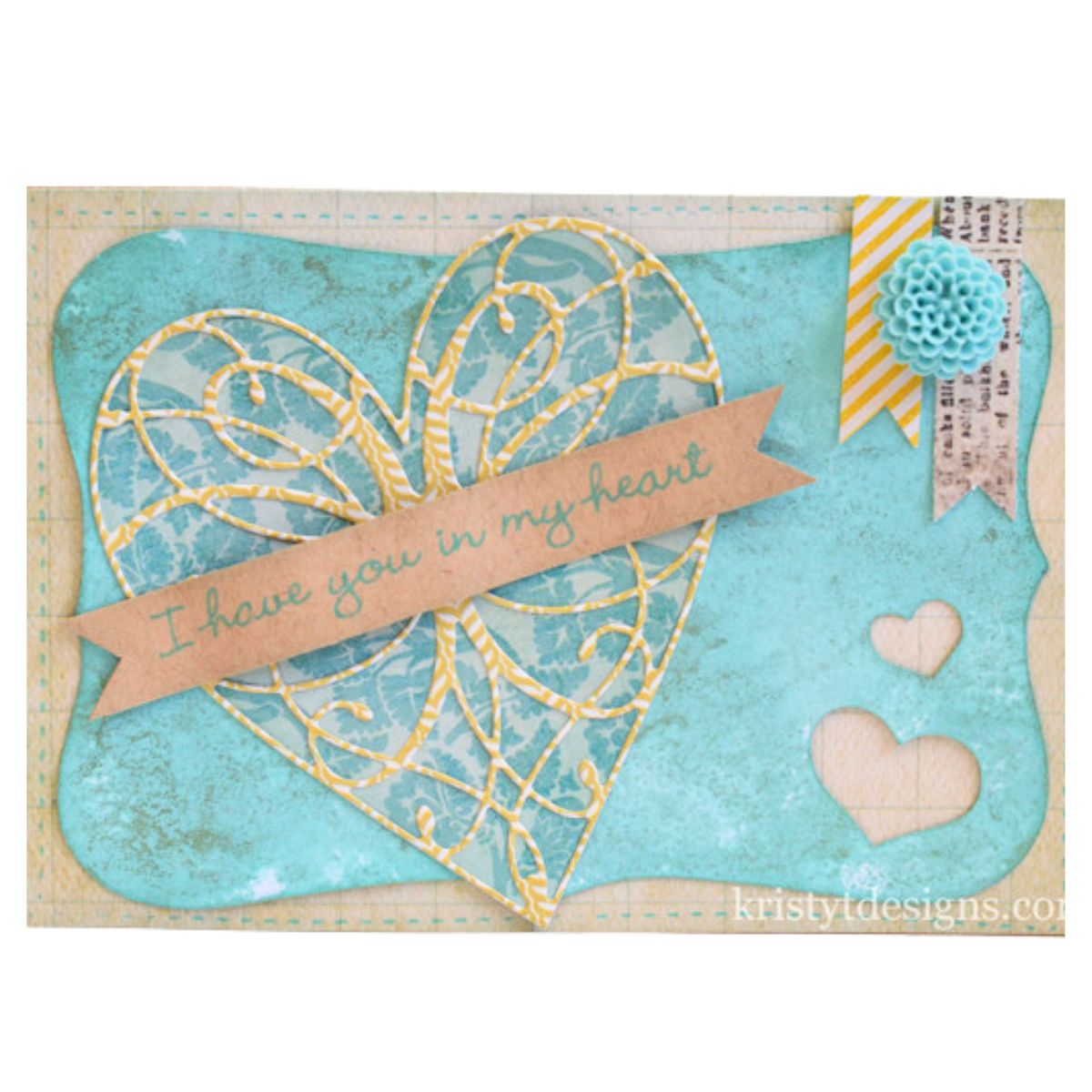 Suaje de Corte de Corazon / La Rue Heart Dados de Corte / Suajes / Troqueles Memory Box