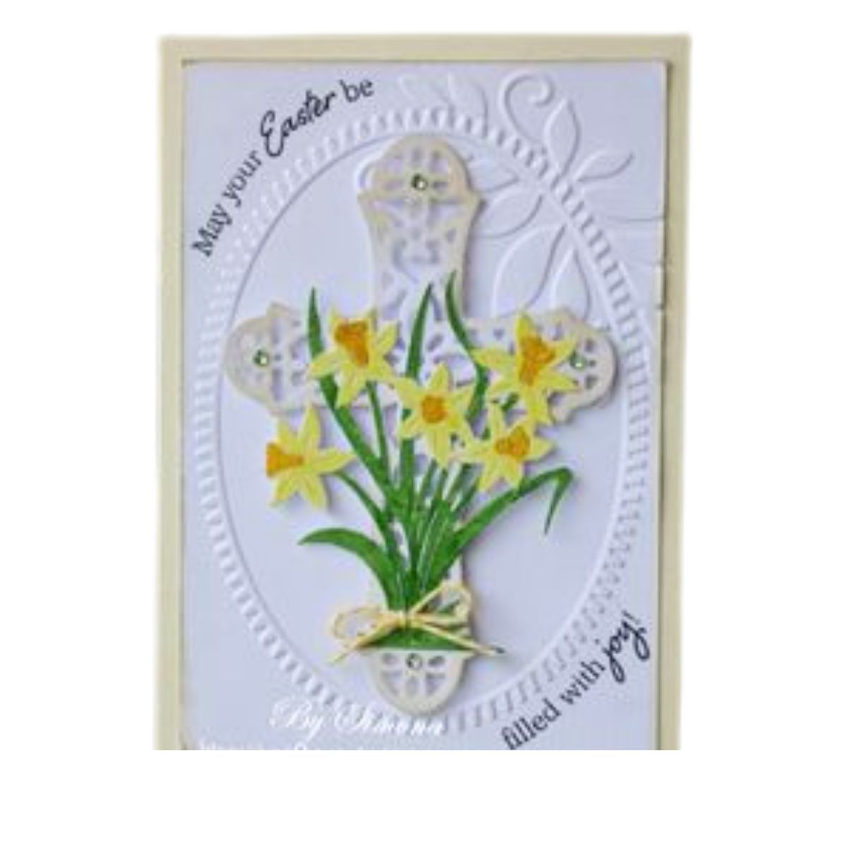 Suaje de Corte de Cruz / Ornate Cross Dados de Corte / Suajes / Troqueles Cottage Cutz