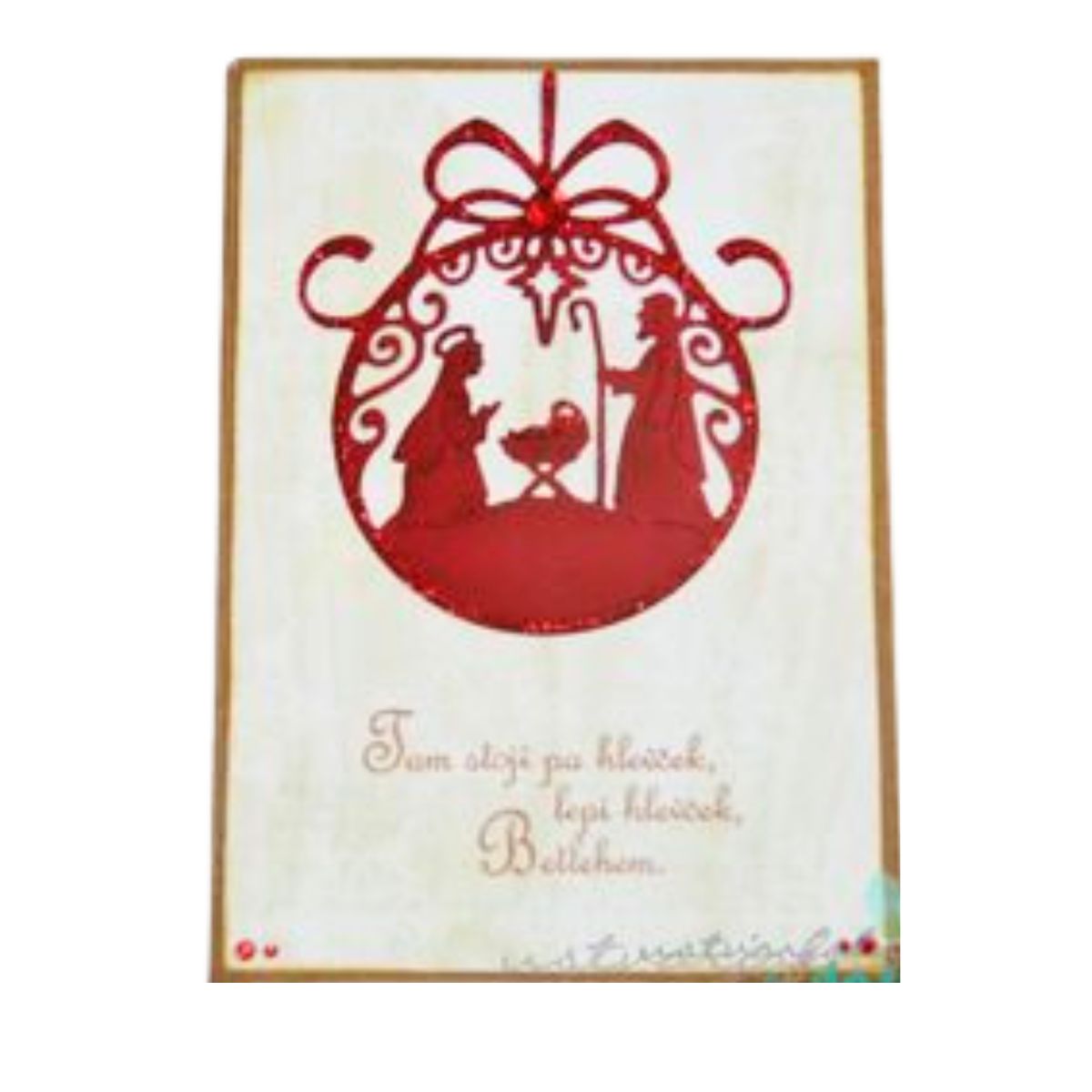 Suaje de Corte de Nacimiento / Ornament Nativity Dados de Corte / Suajes / Troqueles Cottage Cutz