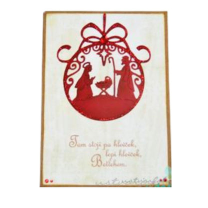 Suaje de Corte de Nacimiento / Ornament Nativity Dados de Corte / Suajes / Troqueles Cottage Cutz