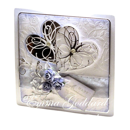 Suaje de Corte de Corazon / La Rue Heart Dados de Corte / Suajes / Troqueles Memory Box