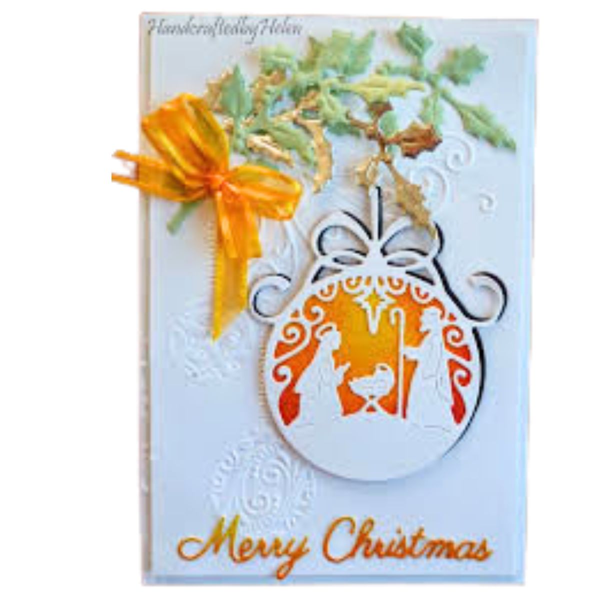 Suaje de Corte de Nacimiento / Ornament Nativity Dados de Corte / Suajes / Troqueles Cottage Cutz