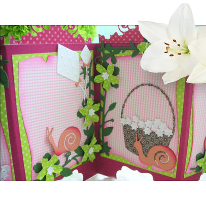 Suaje de Corte de Caracol / Forest Snail Dados de Corte / Suajes / Troqueles Memory Box