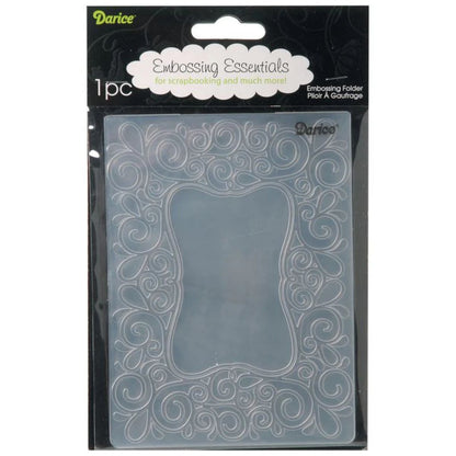 Embossing Scroll Frame / Folder de Grabado Marco Decorado Folders de Grabado Darice