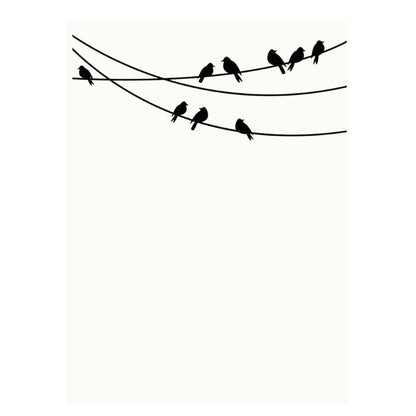 Embossing Birds On Wire / Folder de Grabado Pajaritos Folders de Grabado Darice