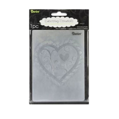 Embossing Valentine Heart / Folder de Grabado Corazon Folders de Grabado Darice