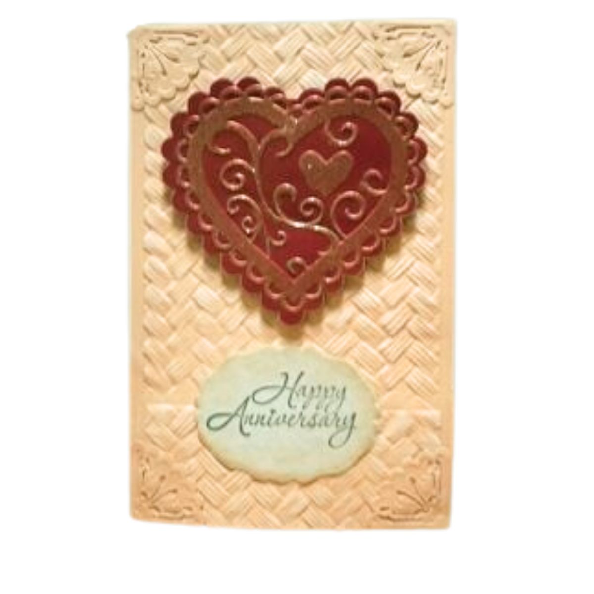 Embossing Valentine Heart / Folder de Grabado Corazon Folders de Grabado Darice