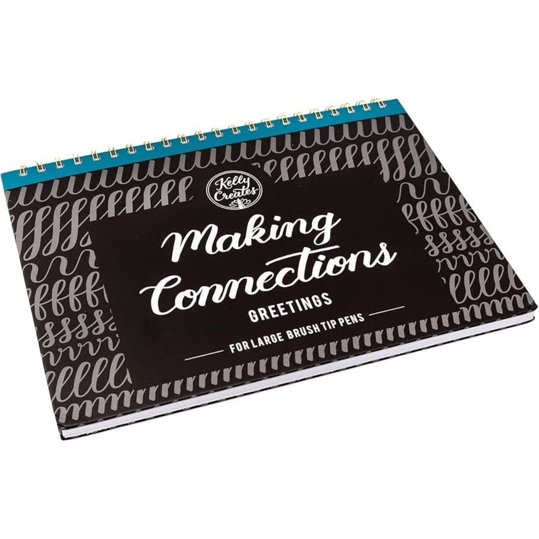 Kelly Creates Large Brush Workbook / Cuaderno de Trabajo para Caligrafía Caligrafía Kelly Creates