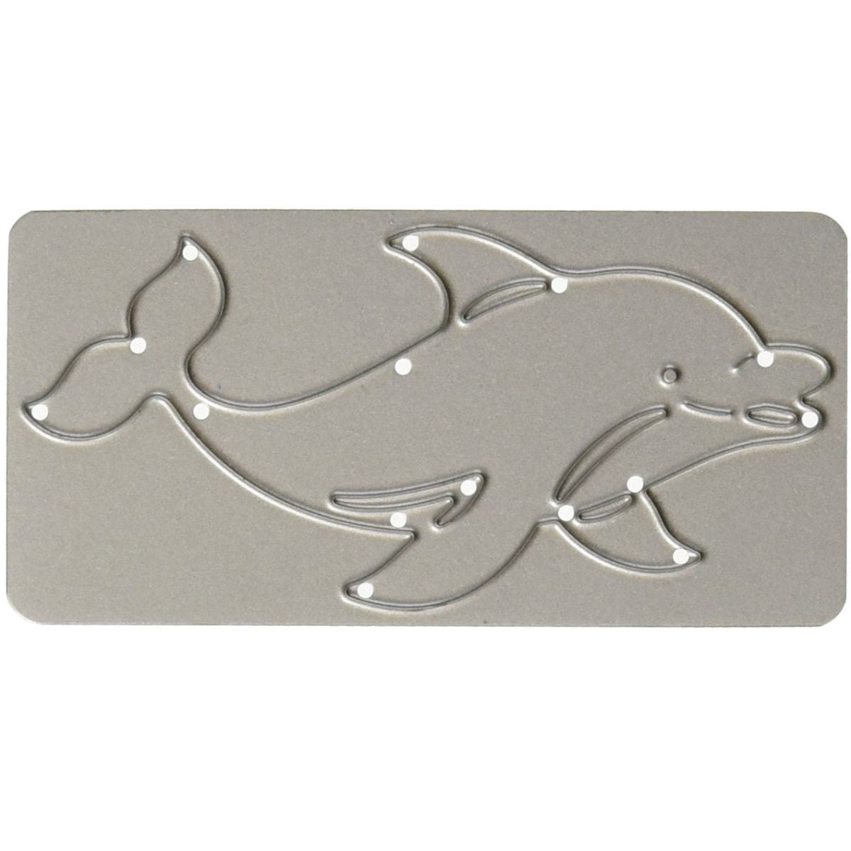 Happy Dolphin Die / Suaje de Delfin Feliz Dados de Corte / Suajes / Troqueles Cottage Cutz