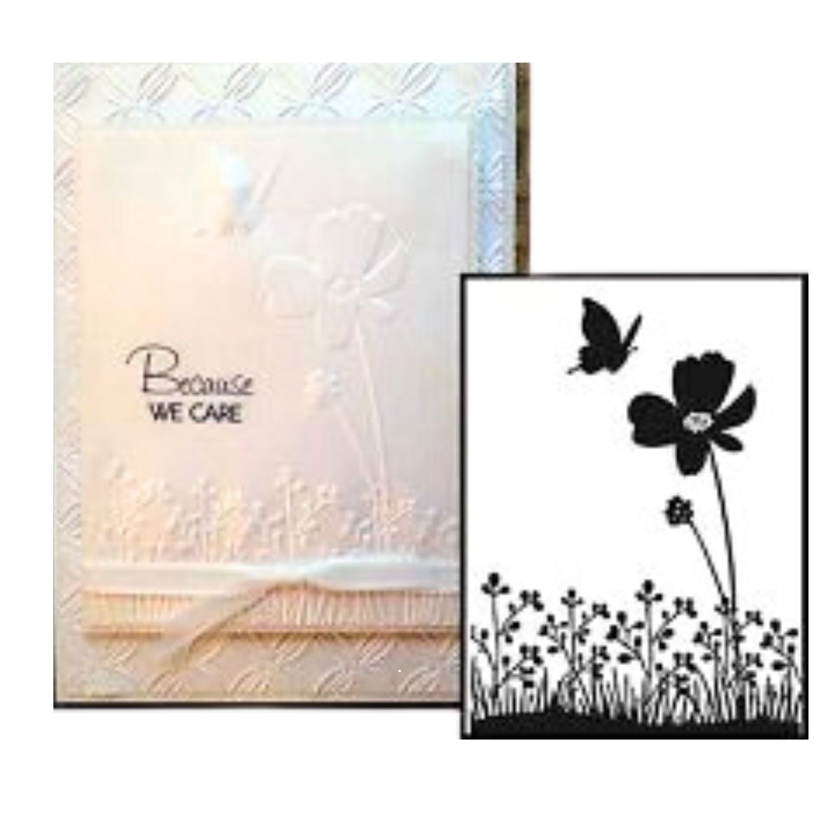 Embossing Butterfly / Folder de Grabado Flores y Mariposa Folders de Grabado Darice