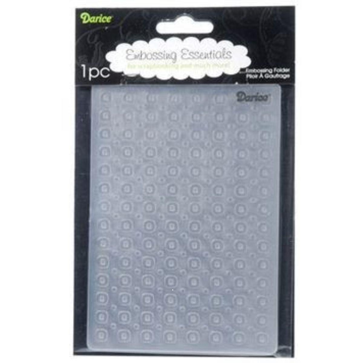 Embossing Geo Circles / Folder de Grabado Circulo y Puntos Folders de Grabado Darice