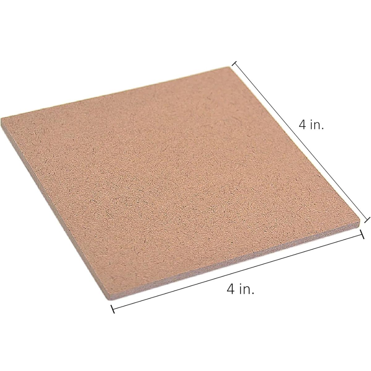 MDF Coaster Square 4&quot; / Portavasos Personalizable Decoupage Little Birdie