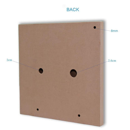 MDF Lightweight Art Panel 12&quot; / Panel para Pintar Ligero Decoupage Little Birdie