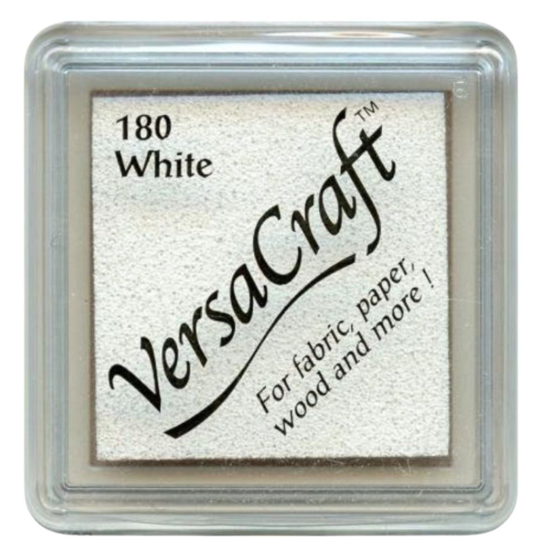 VersaCraft Mini Ink Pad White / Mini CojÃn de Tinta Blanco Tintas TSUKINEKO