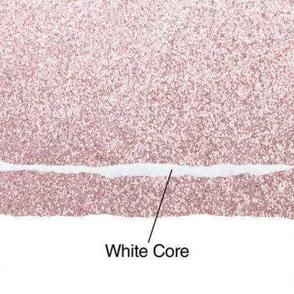 Diamond Chic Glitter Cardstock / 20 Hojas Cartulina Glitter T. Carta Rosa Papel Harmony Paper