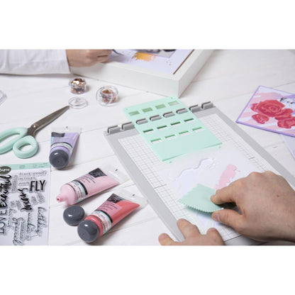 Stencil &amp; Stamp Tool / Herramienta Para Plantillas y Sellos Herramientas Sizzix