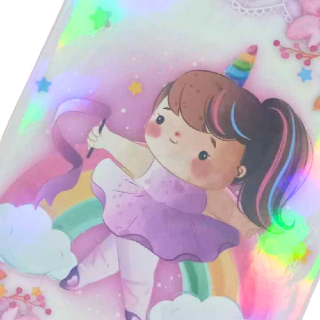5 Hojas de Laminado en FrÃo Holográfico Liso Acetato y Especializados Hobbees