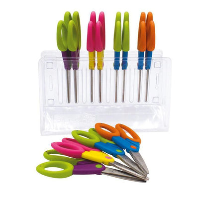 Tonic Kushgrip Kids Pointed Tip Scissors 5&quot; / Tijeras de Punta para Niños Tijeras / Cutters Tonic Studios