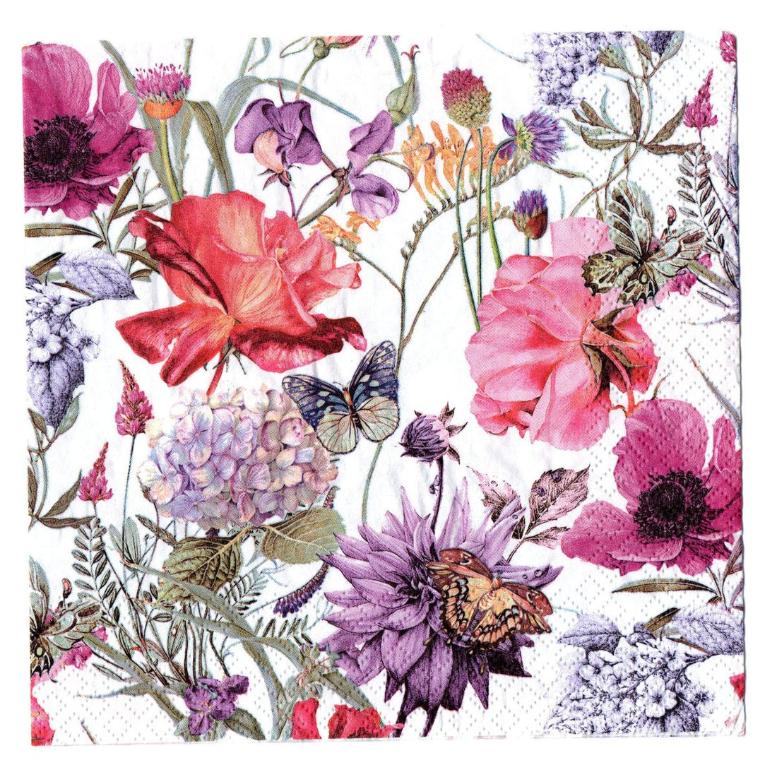 Servilleta de Papel Floral Poem 