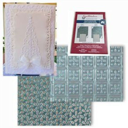 M-Bossabilities Collection Patchwork / Carpeta con Repujado Reversible Folders de Grabado Spellbinders