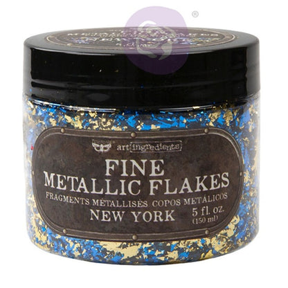 Finnabair Art Ingredients Fine Metallic Flakes / Hojuelas de Brillo New York Adornos / Embellishments Prima Marketing