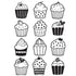 Embossing Folder Cupcake / Folder de Grabado Cupcake Descontinuado Darice