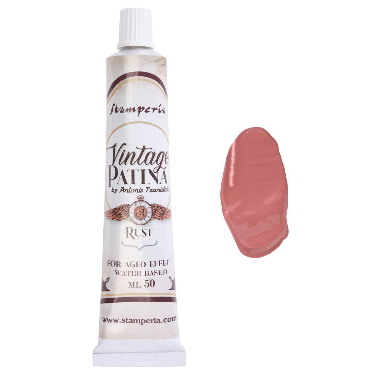 Rust Vintage Patina / Pátina Óxido Antigüo Medios Mixtos y Pastas Texturizadoras Stamperia