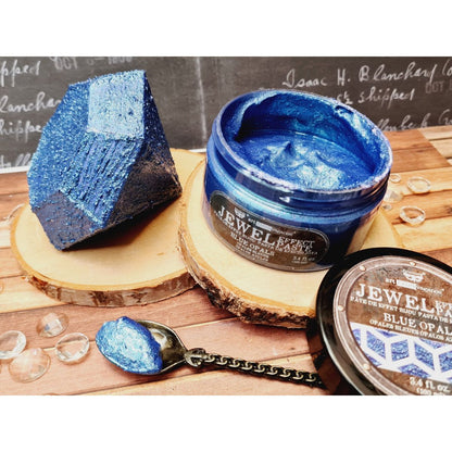 Finnabair Art Extravagance Jewel Texture Paste / Pasta Texturizadora Blue Opals Pintura y Medios Mixtos Prima Marketing