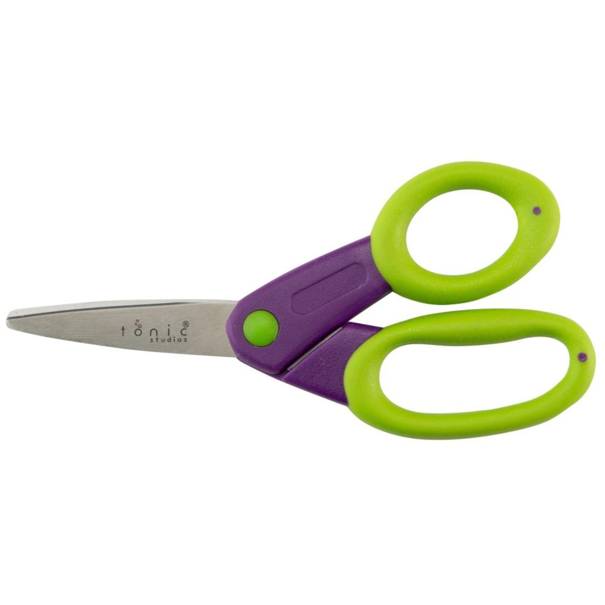 Tonic Kushgrip Kids Pointed Tip Scissors 5&quot; / Tijeras de Punta para Niños Tijeras / Cutters Tonic Studios