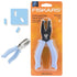Cushioned Grip Hand Punch Rectangle 1/4" / Perforadora de Hoyitos de Rectángulo 0.6 cm Perforadoras Fiskars