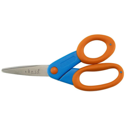 Tonic Kushgrip Kids Pointed Tip Scissors 5&quot; / Tijeras de Punta para Niños Tijeras / Cutters Tonic Studios