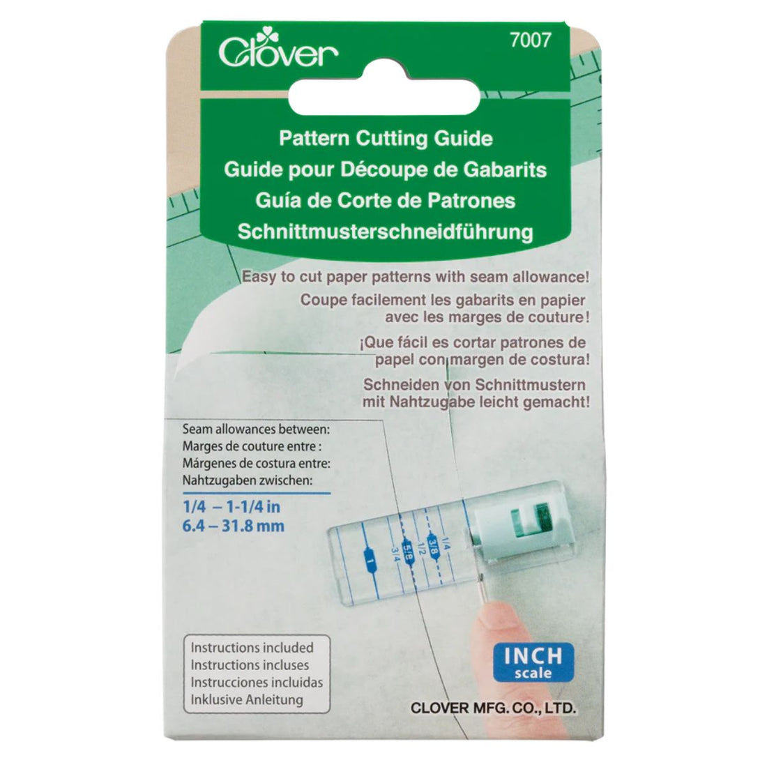 Pattern Cutting Guide / GuÃa para Cortar Patrones Costura Clover